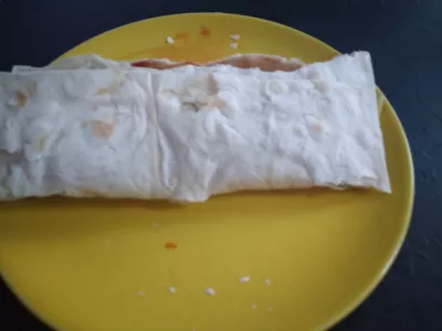 What To Do With Lavash Bread? A Quick Vegan Leftover Recipe : Roll the lavash in a wrap like preparation and enjoy