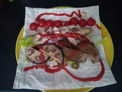 What To Do With Lavash Bread? A Quick Vegan Leftover Recipe : Mix and match lavash with ingredients