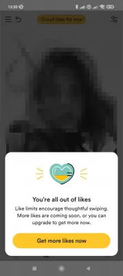 Bumble Tipps und Tricks: Finden Sie die beste Beziehung! : Erreichen des Wischlimit